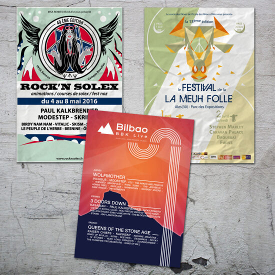 AFFICHES FESTIVALS
