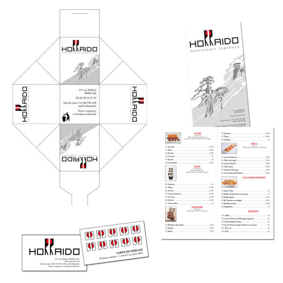 PACKAGING MENU